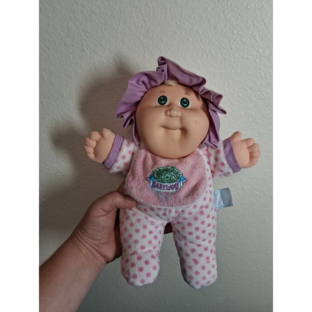 VTG Cabbage Patch Kids Babyland 12" Stuffed Baby Doll 1988 Y2K 80s Toy Plush